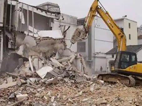 佛子山镇旧房改造拆除